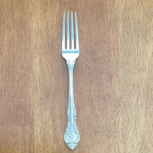 Gorham sterling silver fork, King Edward Pattern. Produced from 1936-2009